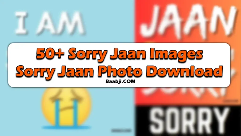 Sorry jaan images